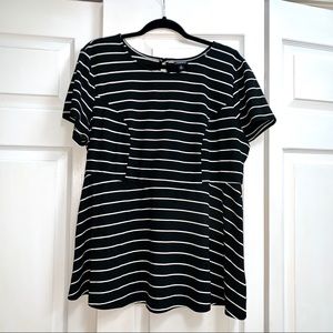 ✨NEW✨ Torrid Ponte Peplum top